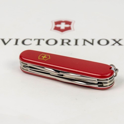 Складаний ніж Victorinox CLIMBER MAT червоний матовий лак з жовт.лого 1.3703.M0008p