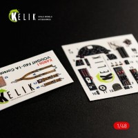 F4U-1A Corsair 3D декаль интерьер для комплекта Tamiya 1:48 КЕЛИК K48061