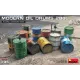Сборная модель 1:35 Современные нефтяные бочки 200л МиниАрт 35615