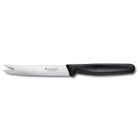 Ніж для сиру і ковбаси Victorinox STANDARD 11см хвил чорн 5.0933