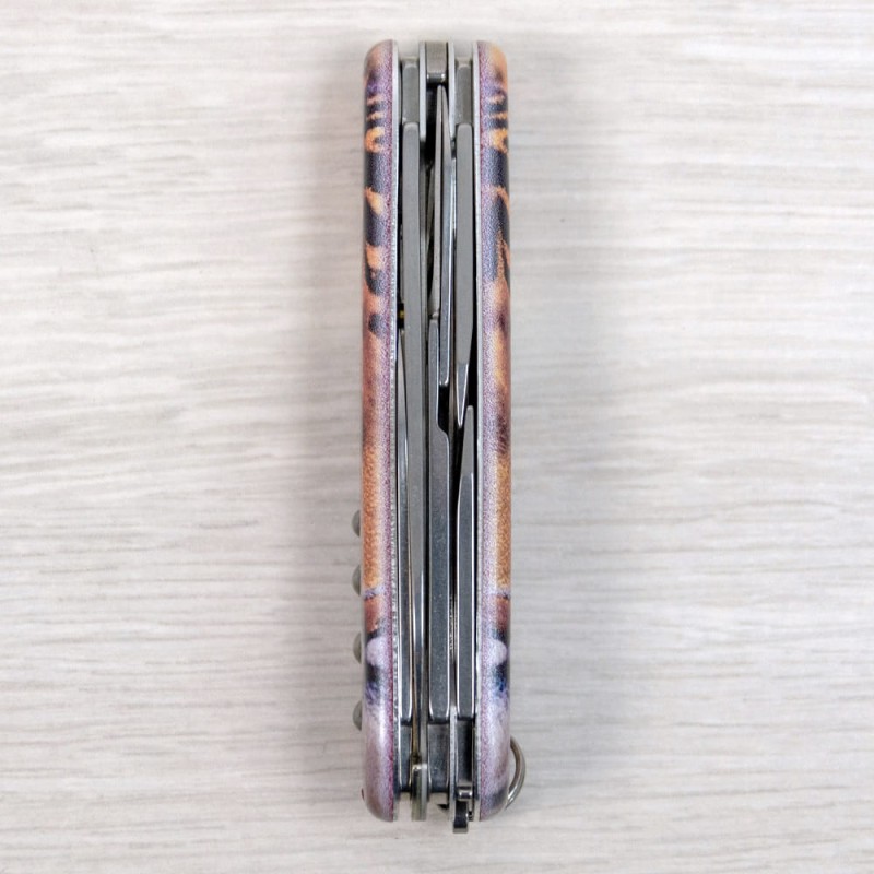 Швейцарский складной нож 91мм Victorinox CLIMBER ANIMAL 1.3703.F1030pw