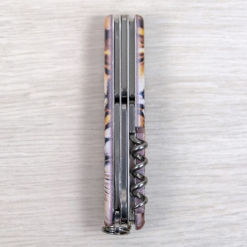 Швейцарский складной нож 91мм Victorinox CLIMBER ANIMAL 1.3703.F1030pw