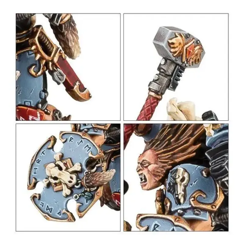Набор миниатюр WARHAMMER 40000: SPACE WOLVES - WULFEN