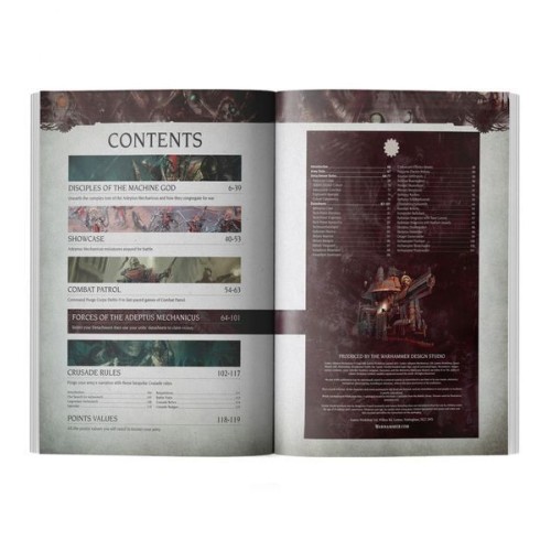 Книга WARHAMMER 40000: CODEX - ADEPTUS MECHANICUS (ENG)