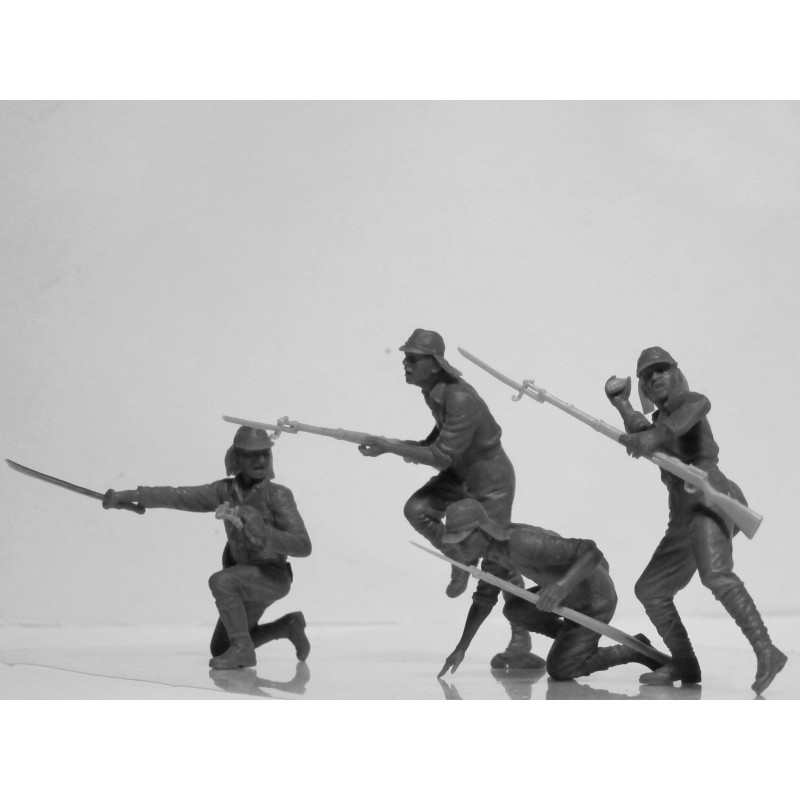 Сборная модель Japan Infantry (1942-1945) (4 figures)