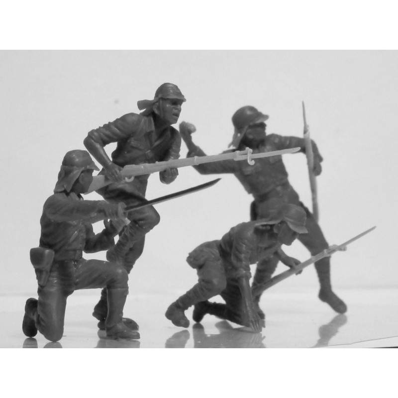 Сборная модель Japan Infantry (1942-1945) (4 figures)