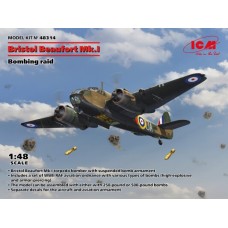 Збірна модель 1:48 літак Брістоль Бофорт Mk.I. ICM 48314