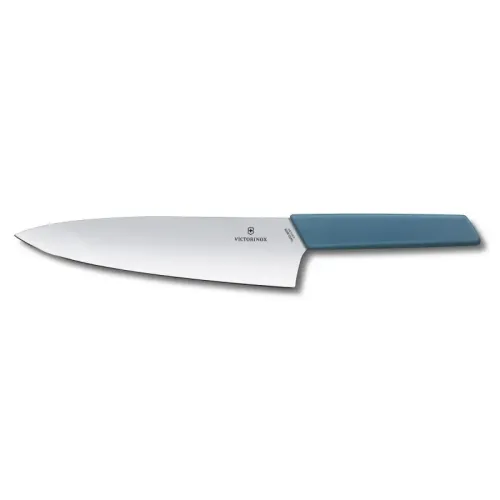 Обробний ніж Victorinox SWISS MODERN 20см блакитн 6.9016.202B