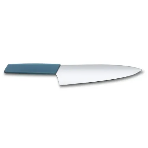Обробний ніж Victorinox SWISS MODERN 20см блакитн 6.9016.202B