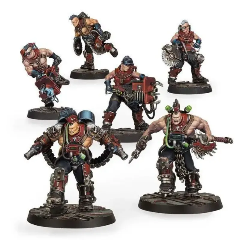 Набір мініатюр WARHAMMER 40000: NECROMUNDA - GOLIATH STIMMERS AND FORGE-BORN
