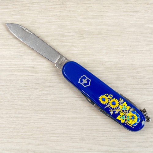 Складаний ніж Victorinox SPARTAN UKRAINE Квіти 1.3603.2_T1050u