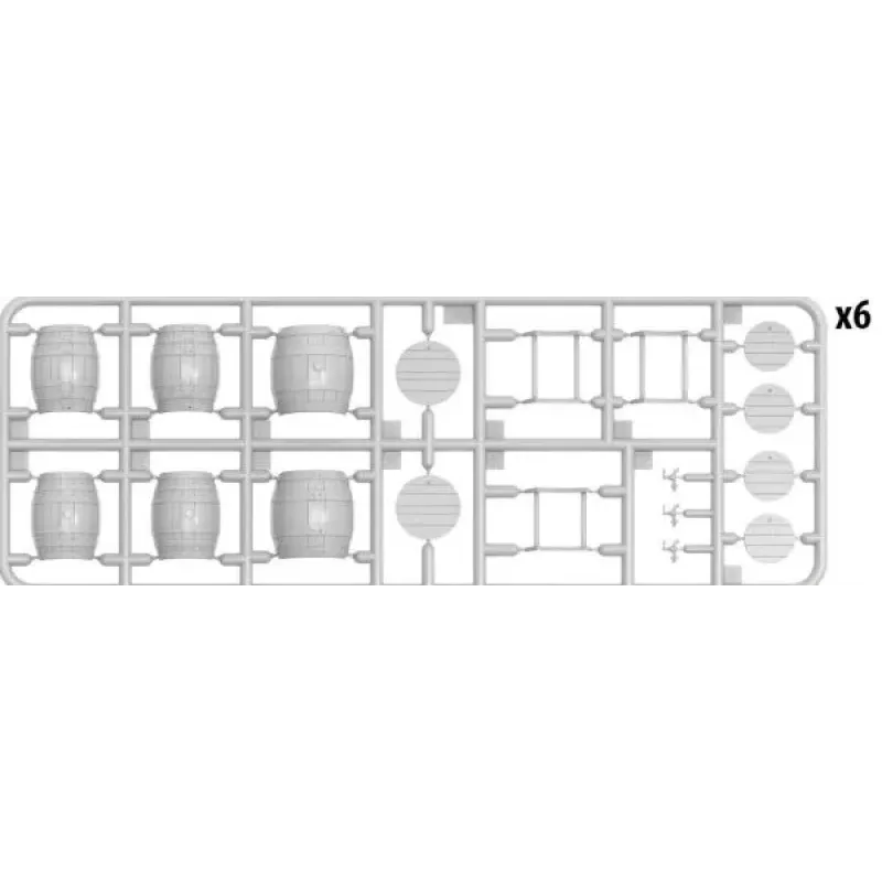 Збірна модель 1:35 Набір Дерев'яні бочки MiniArt 35632
