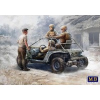 Збірна модель 1:35 Фігури "Серія російсько-української війни. Літо 2024. Українська піхота. Курська область" MasterBox 35247