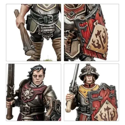 Набор миниатюр AGE OF SIGMAR: CITIES OF SIGMAR - FREEGUILD STEELHELMS
