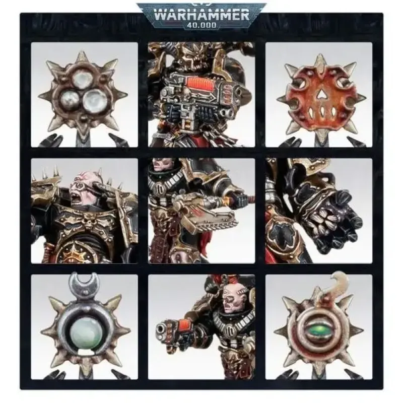 Набір мініатюр WARHAMMER 40000: CHAOS SPACE MARINES - CHOSEN