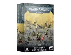 Набір мініатюр WARHAMMER 40000: ORKS - RUNTHERD AND GRETCHIN