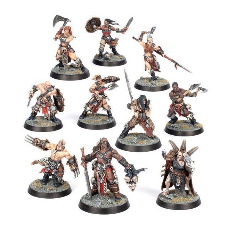 Набір мініатюр AGE OF SIGMAR: SLAVES TO DARKNESS - DARKOATH RAIDERS