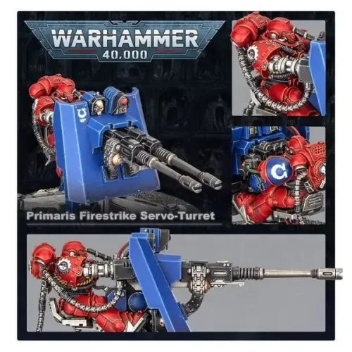 Набір мініатюр WARHAMMER 40000: SPACE MARINES - FIRESTRIKE SERVO-TURRET