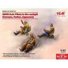 Набор фигурок ICM Пилоты Оси Второй мировой войны в кабине