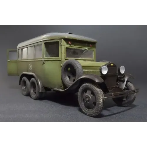 Штабной автобус ГАЗ-05-193 1:35