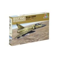 Сборная модель 1:72 Самолет Мираж 2000C (25-я Годовщина войны в Персидском Заливе) Италери 1381
