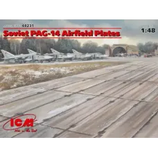 Набор 1:48 Советские аэродромные плиты ПАГ-14 (32 шт.) ICM 48231