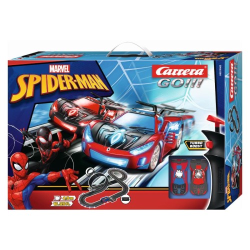 Автотрек Carrera GO!!! Спайдермен-гонщик, довжина траси 4.9 м.