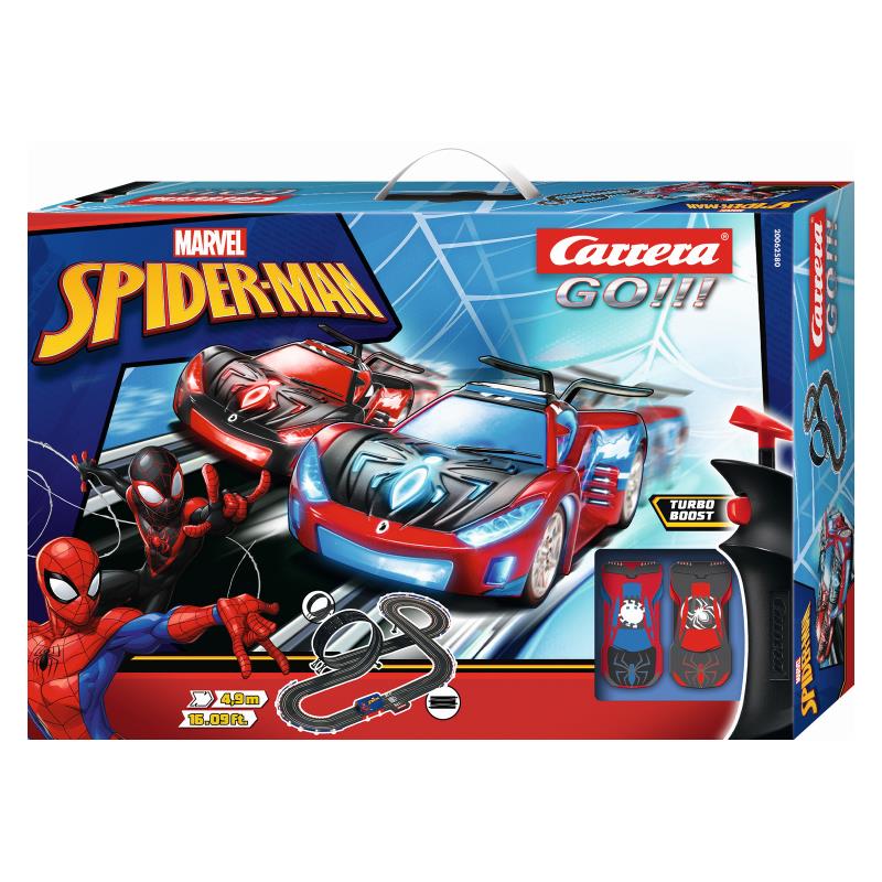 Автотрек Carrera GO!!! Спайдермен-гонщик, довжина траси 4.9 м.