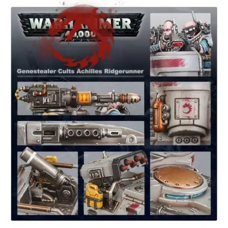 Миниатюра WARHAMMER 40000: GENESTEALER CULTS - ACHILLES RIDGERUNNER