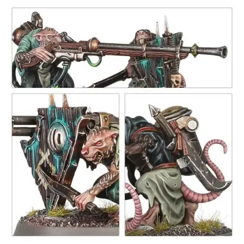 Набір мініатюр AGE OF SIGMAR: SKAVEN: WARPLOCK JEZZAILS