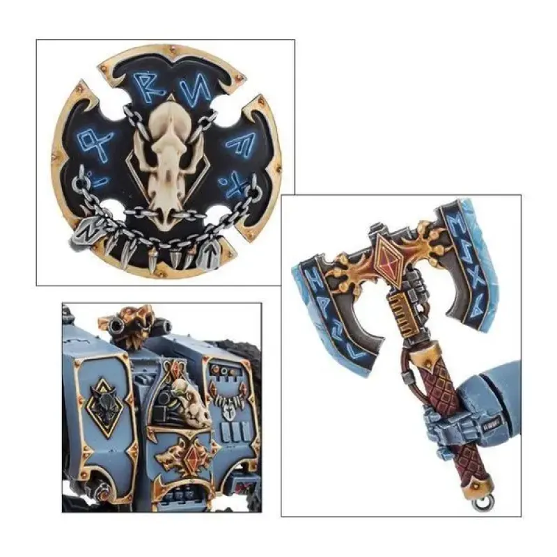 Мініатюра WARHAMMER 40000: SPACE WOLVES - VENERABLE DREADNOUGHT