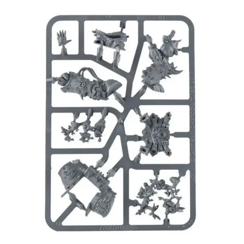 Миниатюра WARHAMMER 40000: DEATH GUARD - TYPHUS HERALD OF THE PLAGUE GOD
