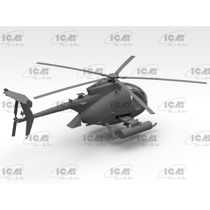 Збірна модель гелікоптер AH-6J Little Bird – масштаб 1:48 (48370)