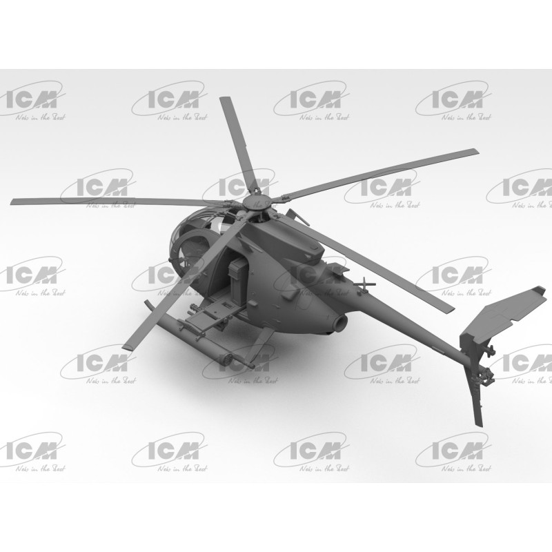 Збірна модель гелікоптер AH-6J Little Bird – масштаб 1:48 (48370)