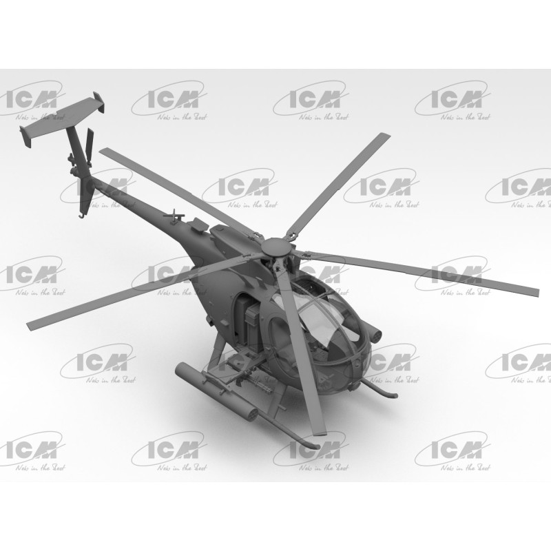 Збірна модель гелікоптер AH-6J Little Bird – масштаб 1:48 (48370)
