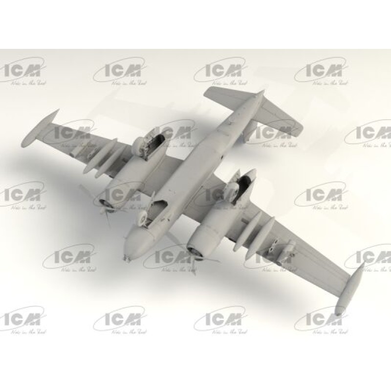 Збірна модель літака Ударний літак США B-26K Counter Invader (ранній) 1:48