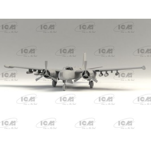 Сборная модель самолета Ударный самолет США B-26K Counter Invader (ранний) 1:48