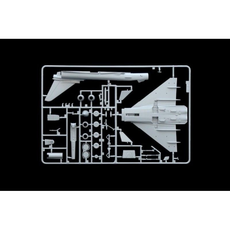 Збірна модель літака Збірна модель 1:72 літак EUROFIGHTER EFA RAF Italeri 1457 1:72