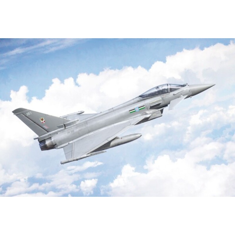 Збірна модель літака Збірна модель 1:72 літак EUROFIGHTER EFA RAF Italeri 1457 1:72