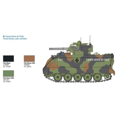 Збірна модель 1:35 Система ППО VADS Vulcan Italeri 6560