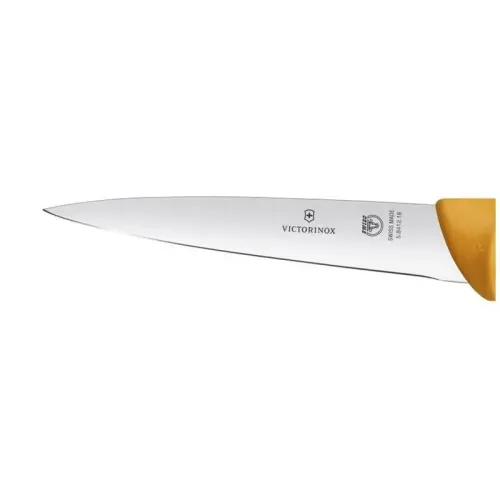 Обробний ніж для м'яса Victorinox SWIBO 18см жовт 5.8412.18
