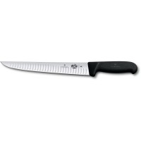 Обробний ніж для м'яса Victorinox FIBROX 25см чорн 5.5523.25