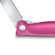 Складаний ніж для пікніка Victorinox SWISS CLASSIC 11см хвил рожев 6.7836.F5B