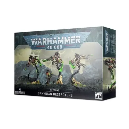 Набор миниатюр WARHAMMR 40000: NECRONS - OPHYDIAN DESTROYERS