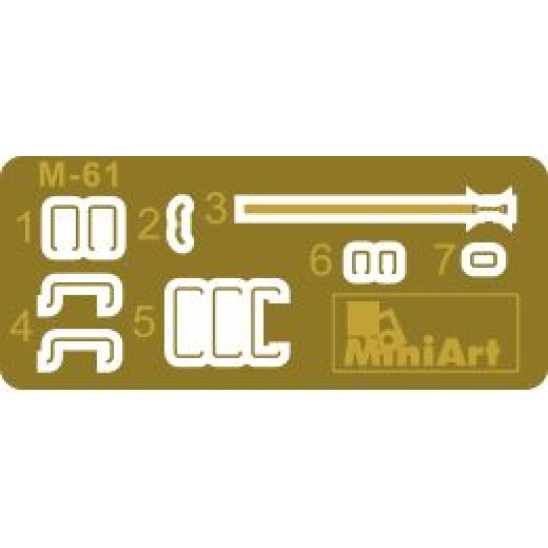 Сборная модель 1:35 Набор немецких гранат и мин МиниАрт 35258