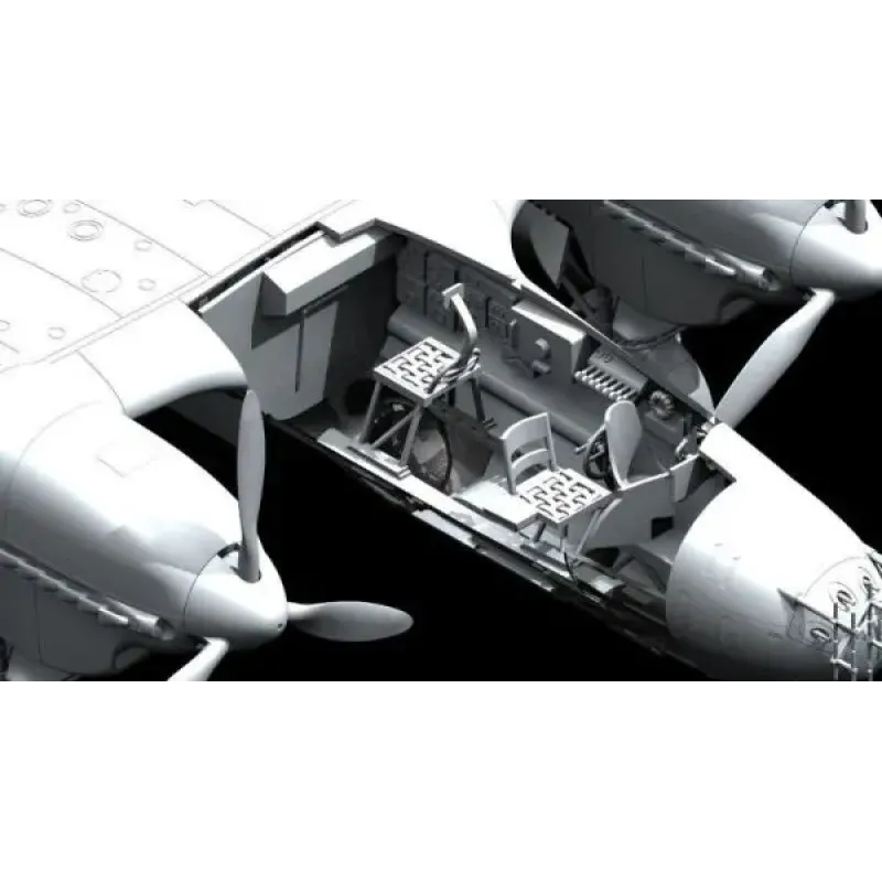 Сборная модель самолета Do 215 B-5 1:48