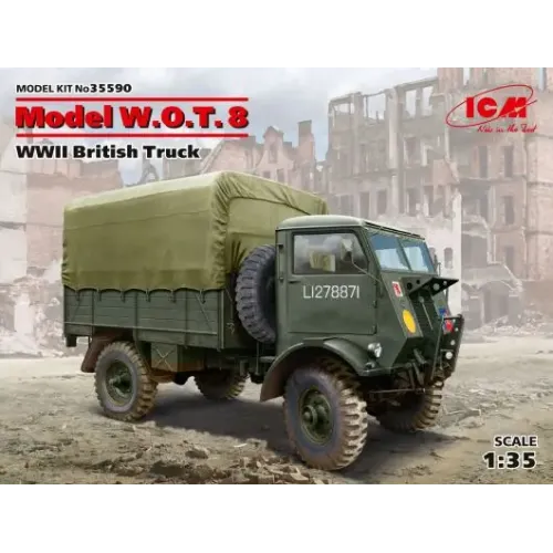 Британська вантажівка Другої світової війни модель W.O.T. 8 1:35