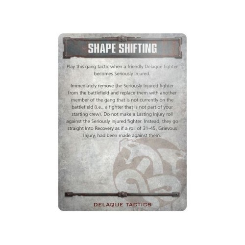 Карти NECROMUNDA: DELAQUE GANG TACTICS CARDS