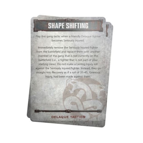 Карти NECROMUNDA: DELAQUE GANG TACTICS CARDS