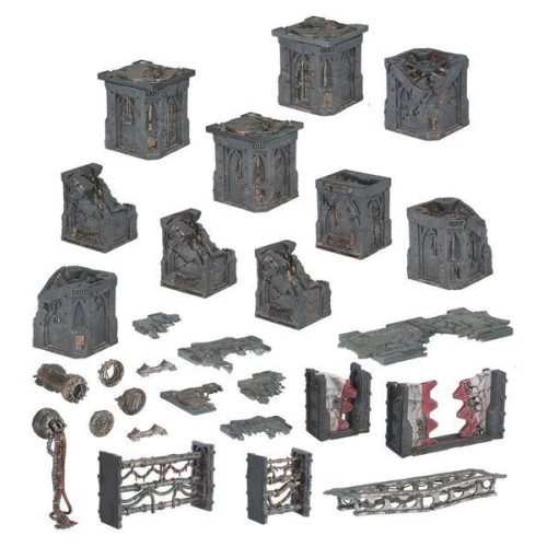 Терейн WARHAMMER 40000: NECROMUNDA - RUINED ZONE MORTALIS